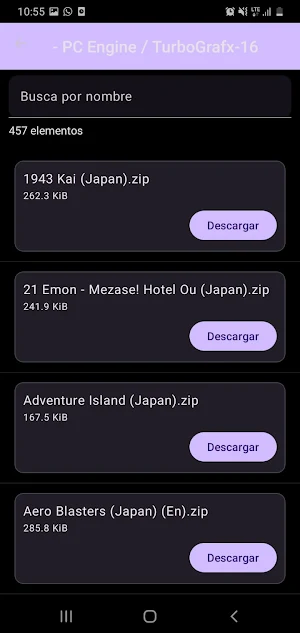 Nostalgia ROMs Screenshot 3