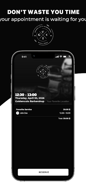 Goldencuts Barbershop Screenshot 1