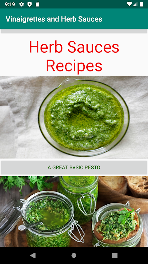 Vinaigrettes and Herbs Screenshot 0