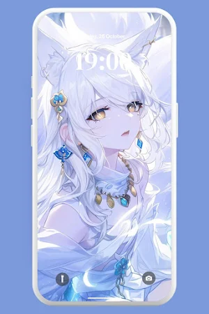Anime Cat Girl Wallpaper 4K Screenshot 2