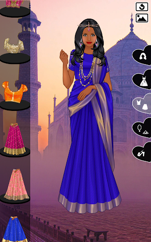 ❊ Indian Sari dress up ❊ Screenshot 2