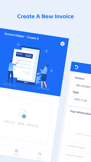 Invoice Helper - create it Screenshot 0