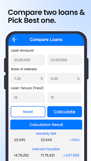 LoanBiz - EMI Loan Calculator Screenshot 3