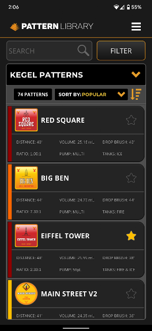 Kegel Pattern Library Screenshot 1