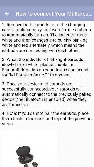 Mi Earbuds Basic 2 Guide Screenshot 2