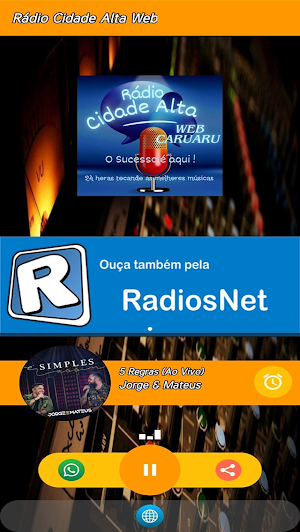 Web Radio Cidade Alta Screenshot 3