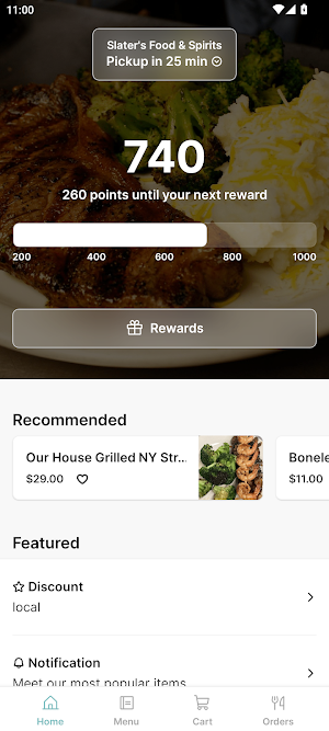 Slater's Food & Spirits Screenshot 0