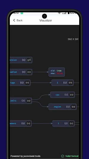 JSON Compare – Diff & Viewer Screenshot 3