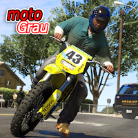 Moto Grau Gangster Brasil