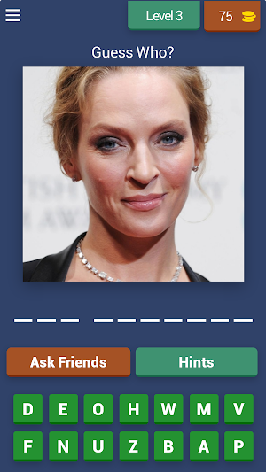 Hollywood Actress Quiz Screenshot 0