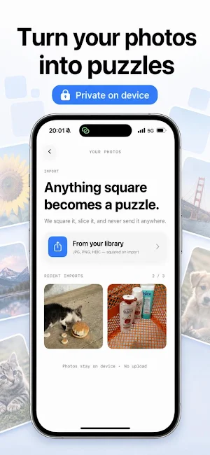 Slide Puzzle: 8-15-24-35 Screenshot 3