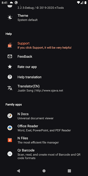 Open Office Viewer Screenshot 3