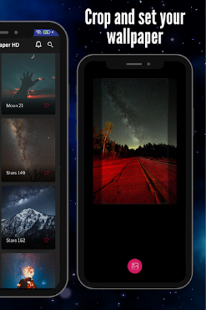 Moon and Stars Wallpapers HD Screenshot 1
