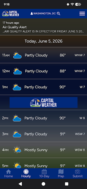 Capital Weather Screenshot 3