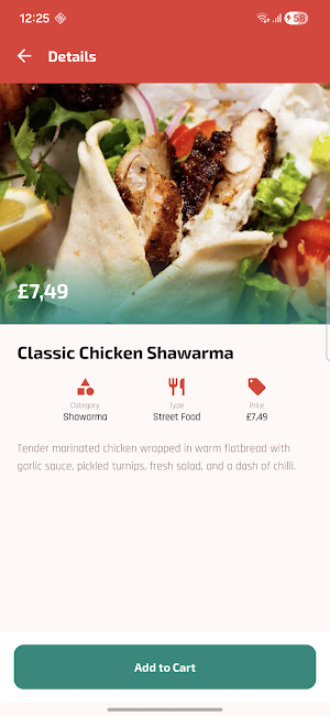 HBS Shawarma Screenshot 0