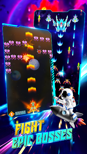 Space Alien - Shooter Attack Screenshot 2