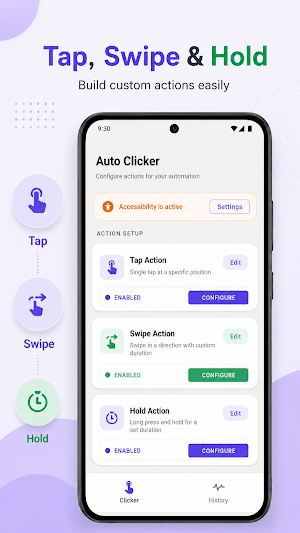 Auto Clicker & Swipe Screenshot 2