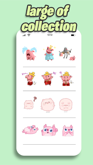 Cute Pig - WASticker Screenshot 1