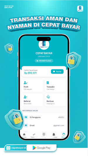 Cepat Bayar :Buat Qris & Pulsa Screenshot 3