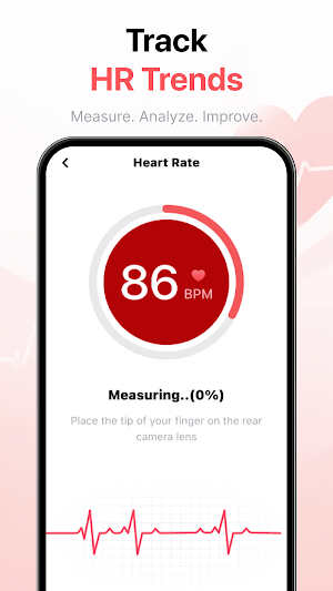 Heart Log - Pulse Tracker Screenshot 1