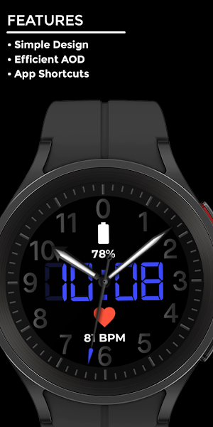 Tenight - watch face Screenshot 1