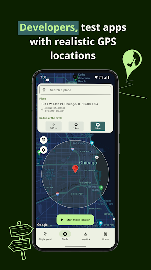 LocaShift - Fake GPS Screenshot 2