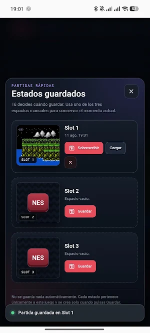 RetroSI: Emulador NES Screenshot 1