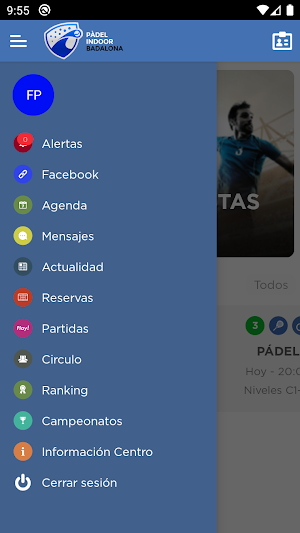 Padel Indoor Badalona Screenshot 1