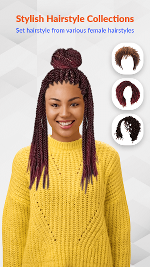 African Female Hairstyle Edit Screenshot 1