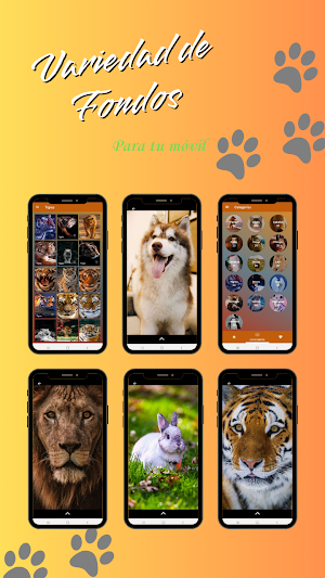 Fondos de pantalla animales HD Screenshot 3
