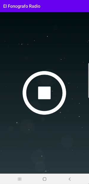 Fonografo Radio App Screenshot 1