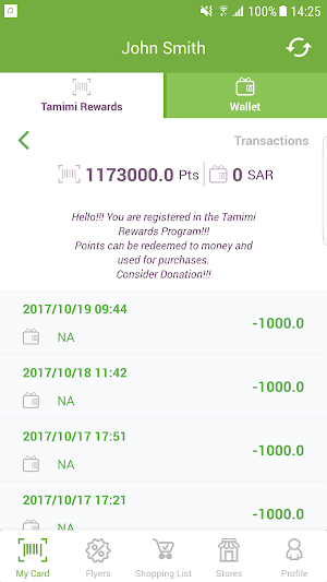 Tamimi Rewards Screenshot 3