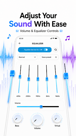 Volume Control Music Equalizer Screenshot 0