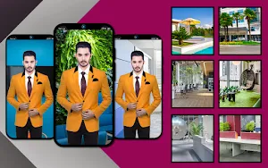 Man blazer casual office suit Screenshot 1