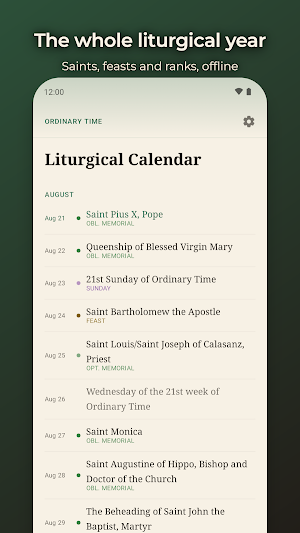 Verbum: Catholic Daily Gospel Screenshot 3
