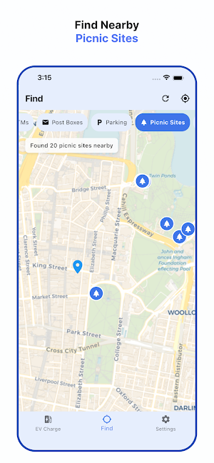 MyLocal: EV Charger GPS & More Screenshot 1