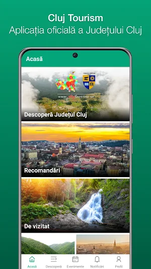 Cluj Tourism App Screenshot 0
