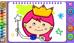 Princess Coloring Book & Games Screenshot 0