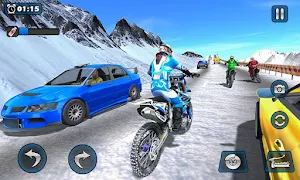 Dirt Bike Racing 2020: Snow Mountain Championship Screenshot 1