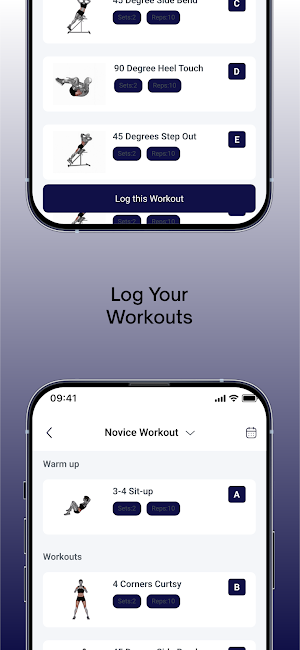 Amplicore Fitness Screenshot 1