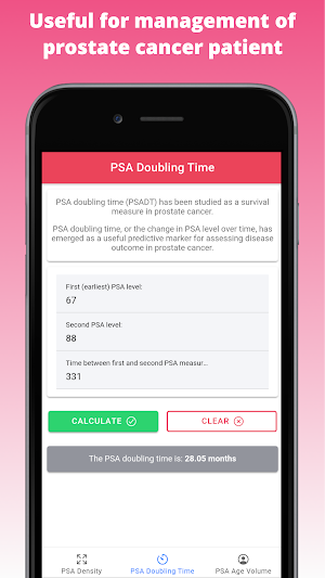 Urology PSA Calculator Pro - Prostate Cancer Screenshot 1