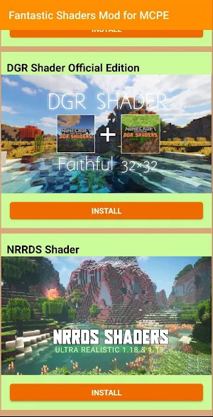 Fantastic Shaders Mod for MCPE Screenshot 0