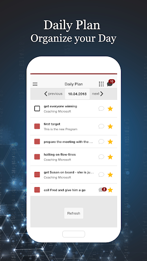 onTarget.management Screenshot 2