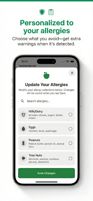 FoodGuardian Screenshot 1