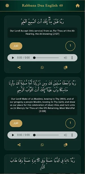 40 Rabbana Dua Offline Screenshot 2