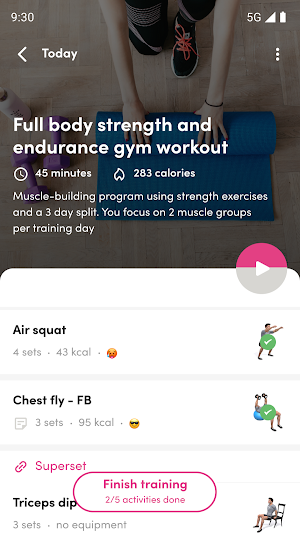 Femmefit Screenshot 2