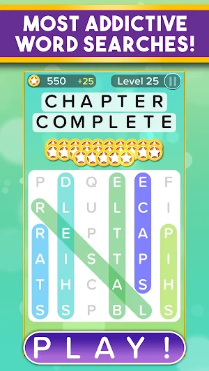 Word Search Addict - Word Search Puzzle Free Screenshot 2