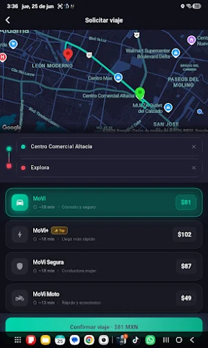 MoVi - Tu viaje seguro Screenshot 0