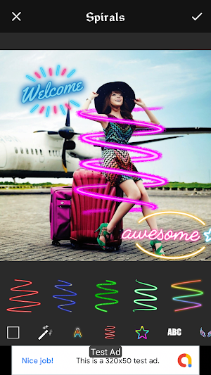 Neon Photo Editor Screenshot 0