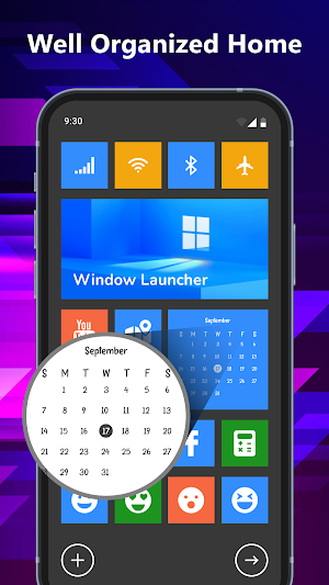 Square Home Launcher 2023 Screenshot 0